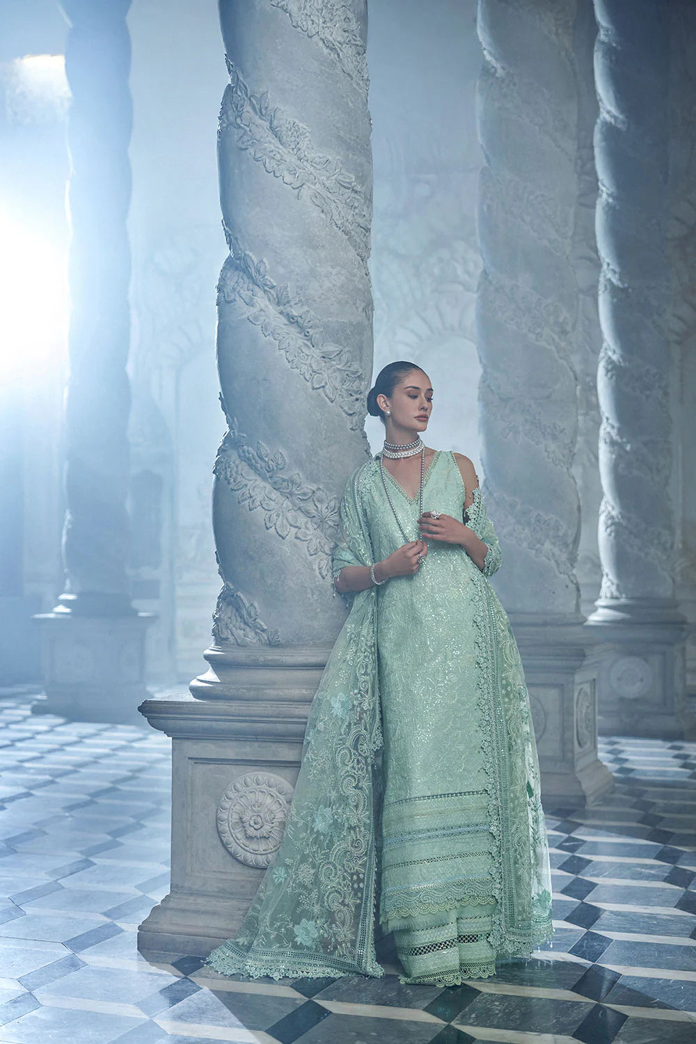 Design 4B Luxury Lawn Eid Edition 2026 Unstitched